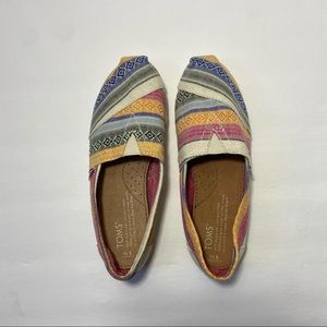 Toms Canvas Espadrilles New No tags Women Size 5
